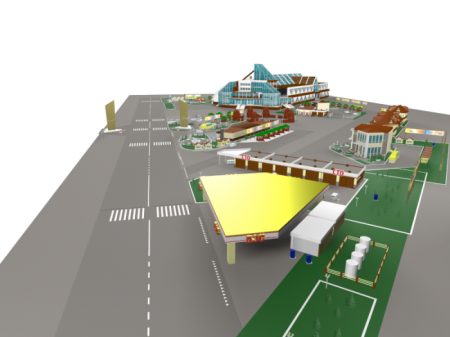 В Автотуркластере «Золотые ворота» весной 2017-го начнутся строительные мероприятия по созданию торгово-развлекательного центра